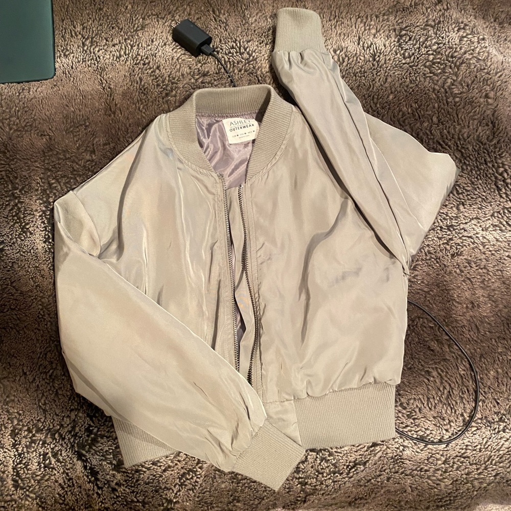green jacket